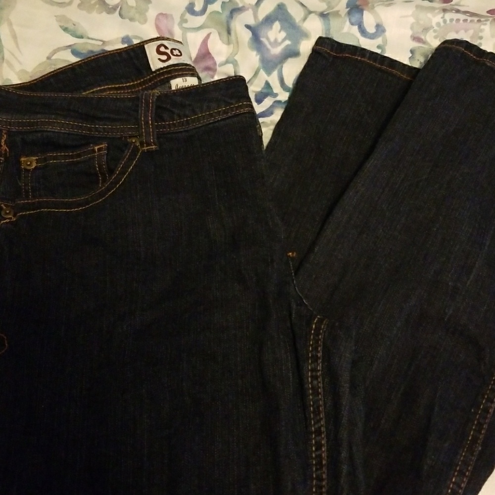 Dark jeans